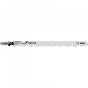 Jigsaw blade T344 DF, speed for hardwood, 5-pack Bosch Accessories 2608634243 5 pcs