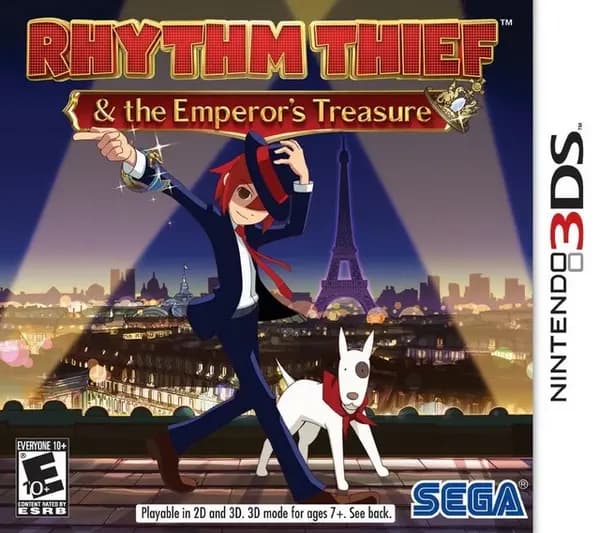 Rhythm Thief and the Emperors Treasure Nintendo 3DS Game