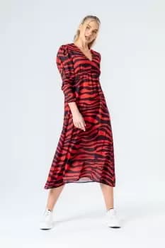 HYPE BRICK TIGER WOmens DRESS