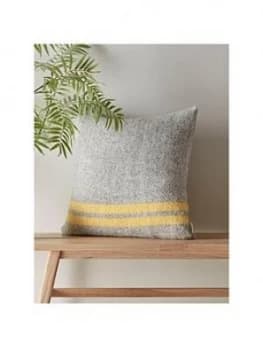 Cox & Cox Soft Wool Cushion - Mustard