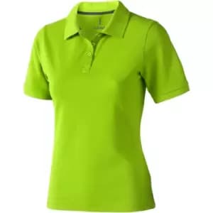 Elevate Calgary Short Sleeve Ladies Polo (L) (Apple Green)