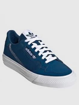 Adidas Originals Junior Continental Vulc Trainers - Blue