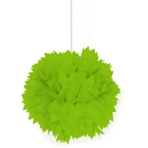 Pompom Decoration Lime Green