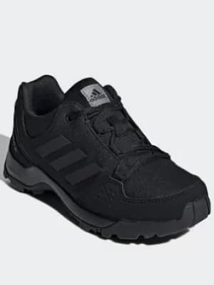 adidas Terrex Hyperhiker Low Hiking Shoes, Black/Grey, Size 10 Younger