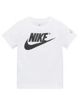 Nike Sportswear Younger Boys Futura T-Shirt - White
