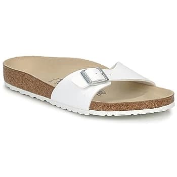 Birkenstock MADRID Mens mens Mules / Casual Shoes in White,11.5,4,5,6,7,8