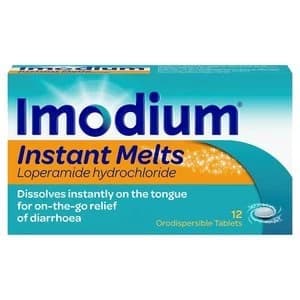 Imodium Instant Melts - 12 Melt in the Mouth Tablets