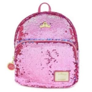 Loungefly Disney Sleeping Beauty Reversible Sequin Mini Backpack