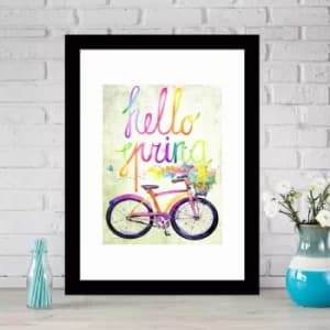 SC384004327 Multicolor Decorative Framed MDF Painting