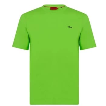 Hugo Boss Dero Logo T-Shirt Bright Green Size L Men