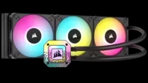 Corsair iCue H150i Elite Capellix XT 360mm ARGB All-in-One Liquid Cooler - Black - CW-9060070-WW