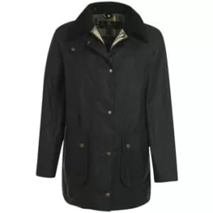 Barbour Womens Tain Wax Jacket Sage/Ancient 10