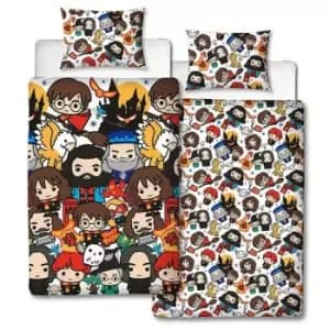 Harry Potter Charm Duvet Cover Set (Single) (Multicoloured) - Multicoloured