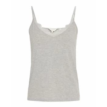 Ted Baker Paygee Lace Detail Cami - GREY-MARL