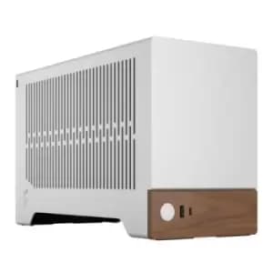 Fractal Design Design Terra Silver SFF PC Case Mini ITX Walnut...