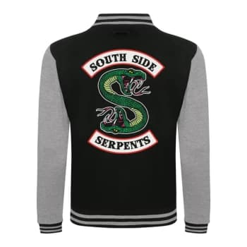 Riverdale - South Side Serpants Unisex XX-Large Varsity Jacket - Black