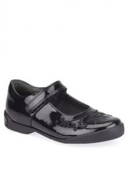 Start-Rite Hopscotch School Shoes - Black Patent