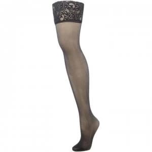Charnos Run resist 10 denier hold ups - Black