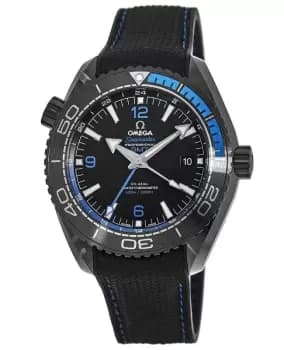 Omega Seamaster Planet Ocean 600M GMT Deep Black Mens Watch 215.92.46.22.01.002 215.92.46.22.01.002