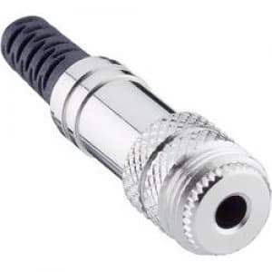 3.5mm audio jack Socket straight Number of pins 3 Stereo Silver Lumberg 1522 01