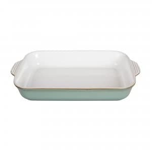 Denby Regency Green Large Rectangular Oven Dish