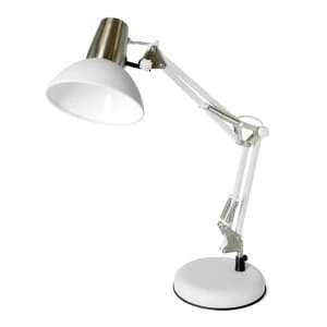 Lloytron L1123WI 35w Surveyor Small Hobby Desk Lamp UK Plug