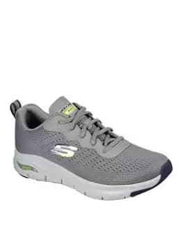 Skechers 232303 - Arch Fit Trainer - Grey, Size 7, Men