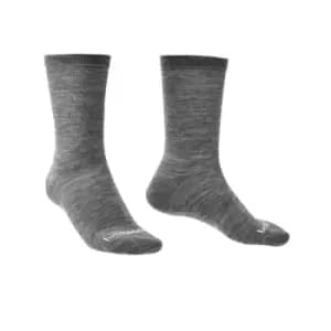 Bridgedale LINER Base Layer Thermal Liner Boot x 2 Unisex - Large Grey