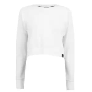 Lorna Jane Mesh Crop Top - White