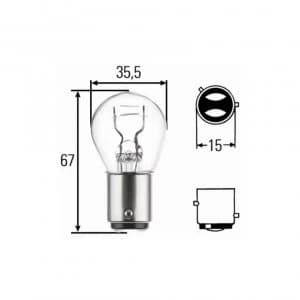 Indicator Bulb HELLA 8GD 004 772-123