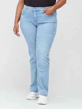 Levis Plus 314 Shaping Straight Jeans - Blue