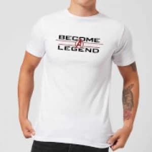 Avengers Endgame Become A Legend Mens T-Shirt - White