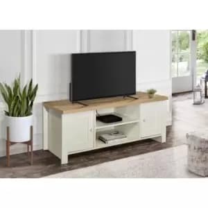 Birlea Highgate Large TV Unit Cream And Oak