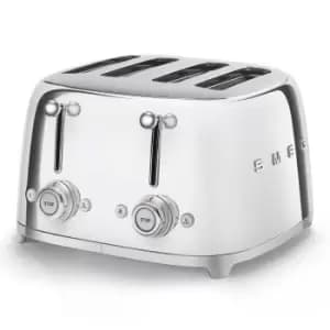 SMEG 50s Retro Style TSF03SSUK 2 Slice Toaster