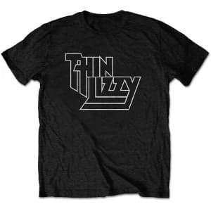 Thin Lizzy - Logo Mens Large T-Shirt - Black