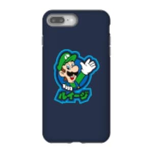 Nintendo Super Mario Luigi Kanji Phone Case - iPhone 8 Plus - Tough Case - Gloss