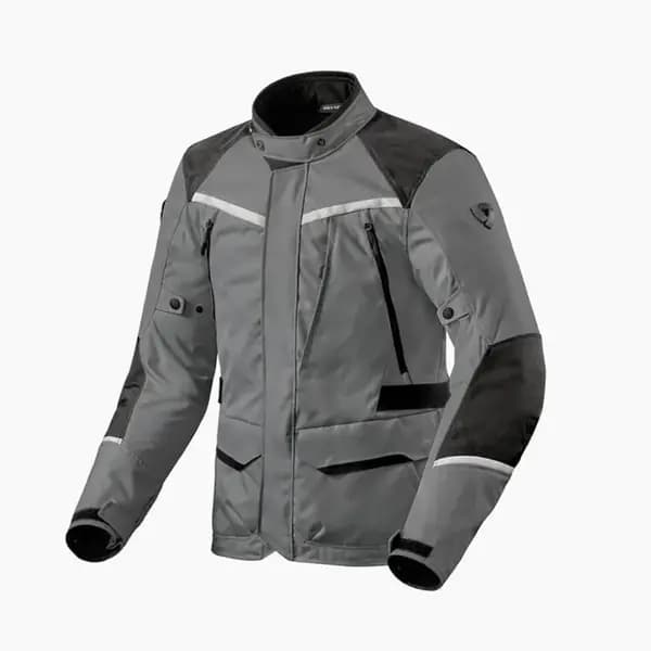 REV'IT! Voltiac 3 H2O Jacket Gray Black Size 2XL