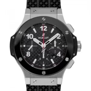 Big Bang Steel Ceramic Automatic Black Dial Mens Watch