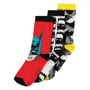 DC Comics Socks 3 Pack Batman 39-42