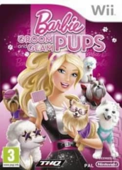 Barbie Groom and Glam Pups Nintendo Wii Game