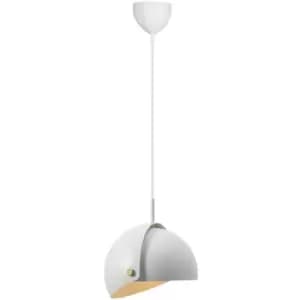 Nordlux Align Dome Pendant Ceiling Light White E27