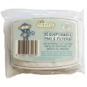 Mask Filters 10 x 7cm - 10 Pack - Single - 703039 - Jack N Jill