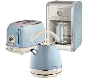 Ariete Vintage ARPK15 Toaster, Kettle & Coffee Machine Bundle
