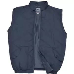 S412NARXXXL - sz 3XL Glasgow Bodywarmer - Navy - Navy - Portwest