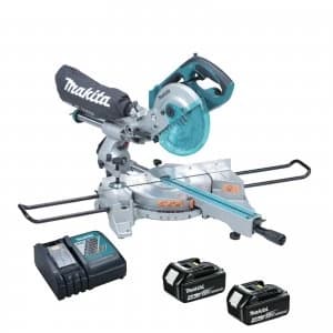 Makita DLS713 18v Cordless LXT Compound Mitre Saw 190mm 2 x 4ah Li ion Charger No Case
