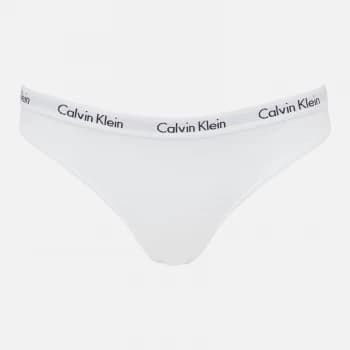 Calvin Klein Womens Core Thong 3 Pack - Multi - M