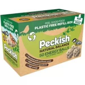 Peckish Natural Balance Wild Bird Suet Balls 50Pcs