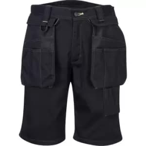 Portwest PW3 Mens Holster Work Shorts Black 30"