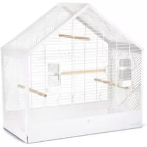 Birdcage Yara White 71x35x70cm Metal Beeztees White
