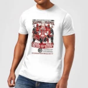 Marvel Deadpool Kills Deadpool Mens T-Shirt - White - 3XL